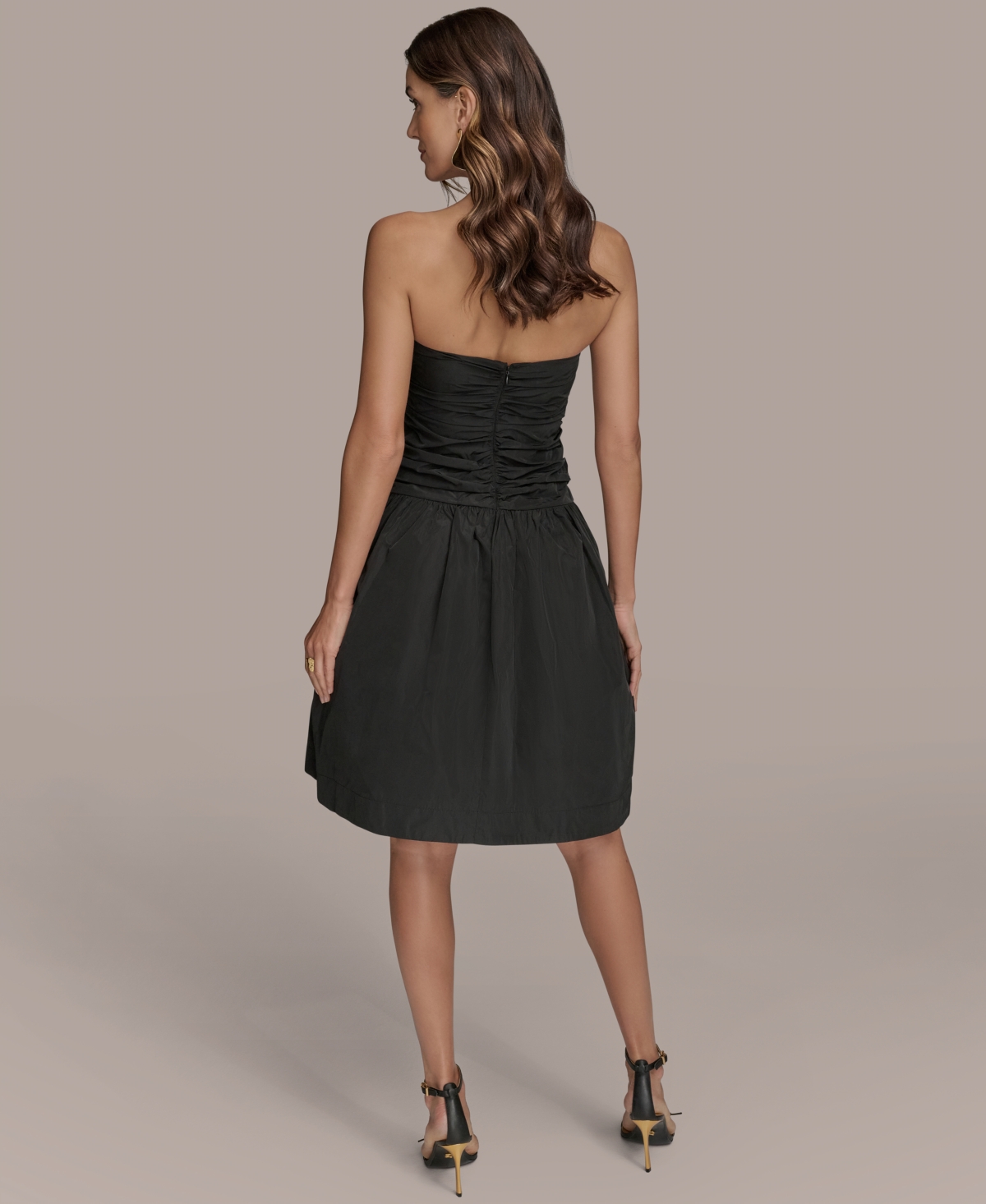 Donna Karan Women's Strapless A-line Dress