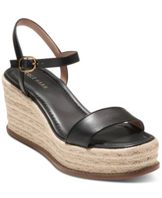 Cole Haan Women's Cloudfeel Keeton Espadrille Flatform Wedge