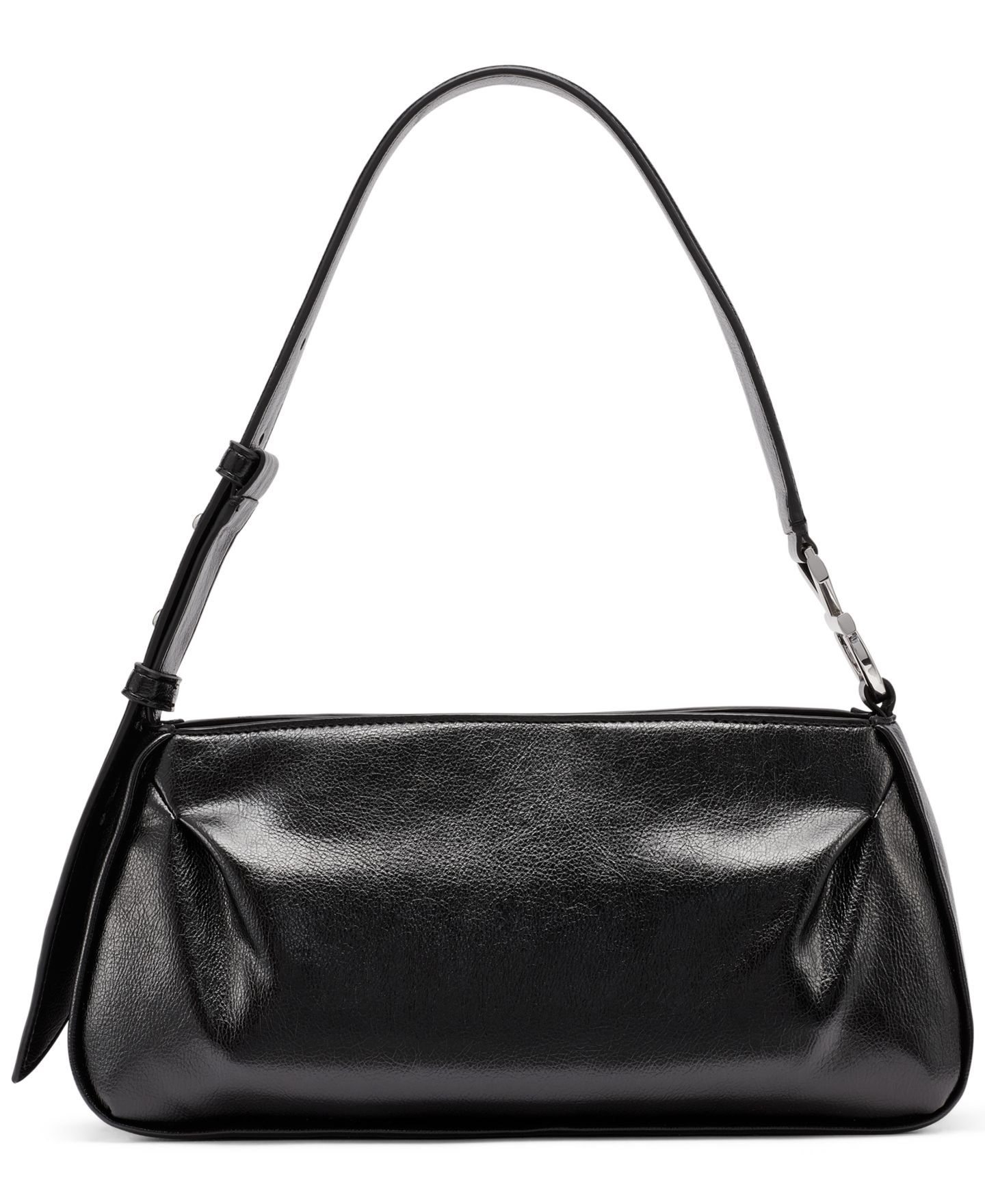 Женская сумка Calvin Klein Tina Mini Shoulder, цвет: Чёрный / Серебристый — фото 2