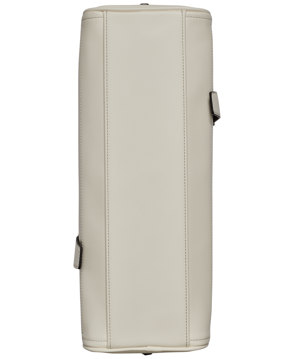 Shop Calvin Klein Lowen Satchel Bag In Cherub White,black