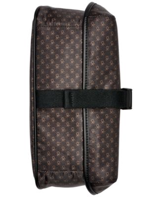 Elora Nylon Mini Signature Top Zipper Crossbody