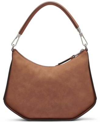 Winny Faux Suede Convertible Shoulder Bag