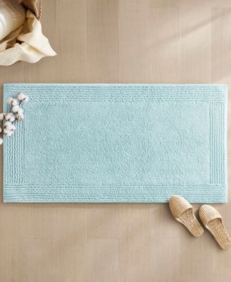Splendor Reversible Tufted Cotton Bath Rug, 24" x 36"
