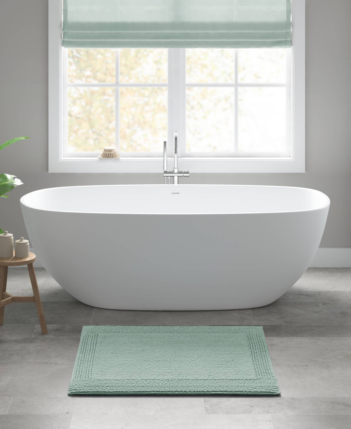 Madison Park Signature Splendor Reversible Tufted Cotton Bath Rug, 24" X 36"