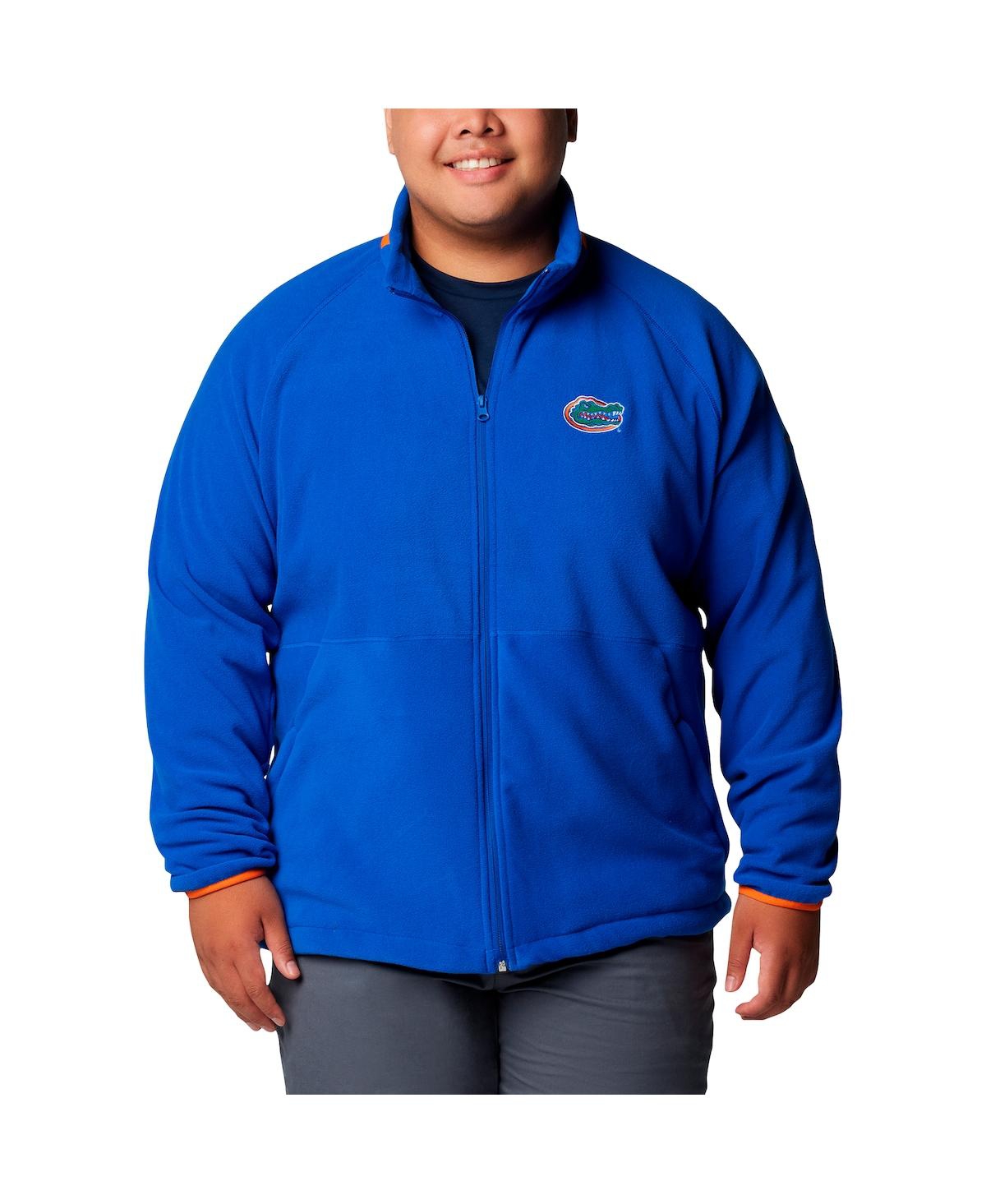 Men's Royal Florida Gators Big Tall Flanker Iv Fleece Raglan Full-Zip Jacket - Royal
