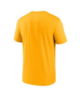 Men's Gold LSU Tigers Primetime Legend Logo T-Shirt