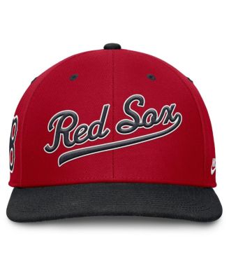 Men's Red/Navy Boston Red Sox Cooperstown Collection Pro Performance Snapback Hat