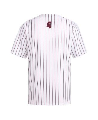 Men's White Mississippi State Bulldogs Replica Baseball Jersey