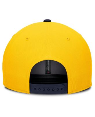 Men's Maize Michigan Wolverines Athletics Pro Adjustable Hat