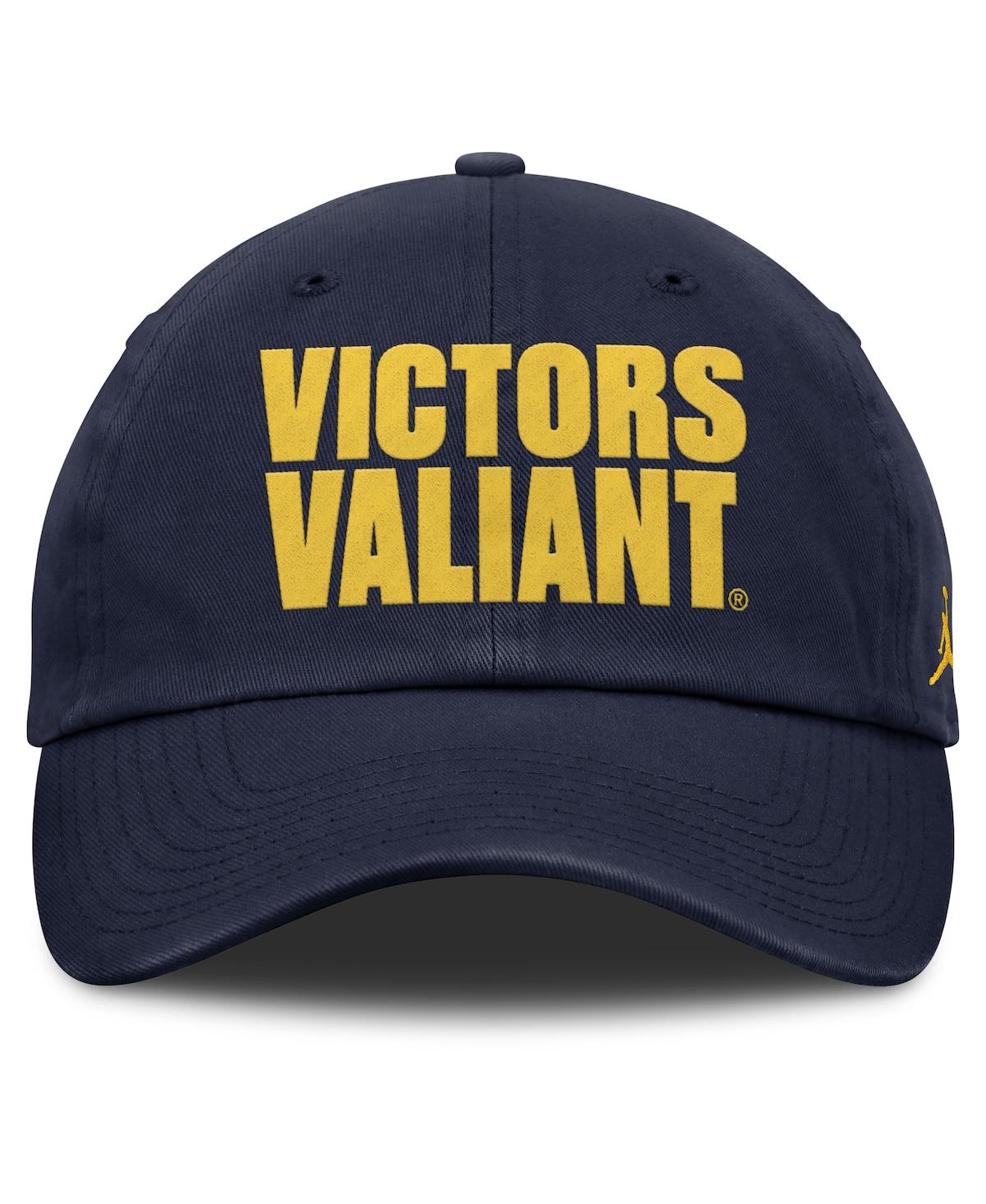 Jordan Men's And Women's Navy Michigan Wolverines Local Club Adjustable Hat In Navy
