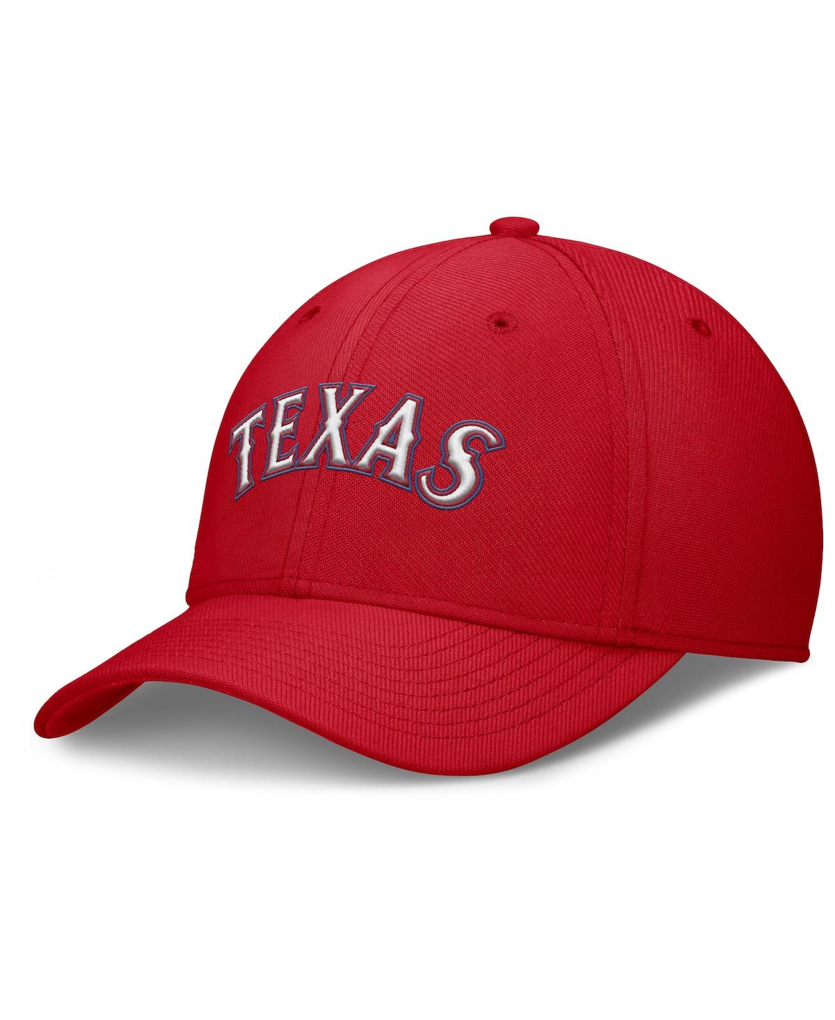 Nike Men's Red Texas Rangers Rise Performance Flex Hat In Red