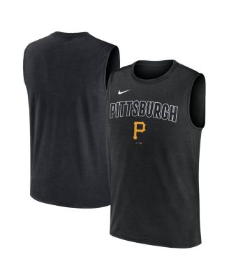 Nike - Men's Black Pittsburgh Pirates Knockout Performance Muscle Tank Top
