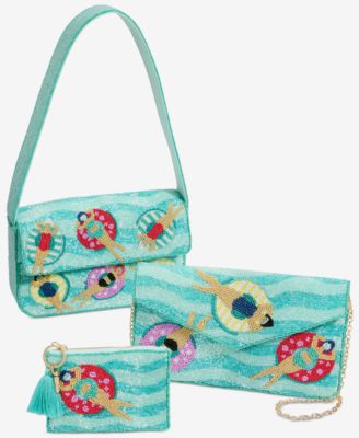 Hand Beaded Envelope Clutch, Exclusively at Macy's 