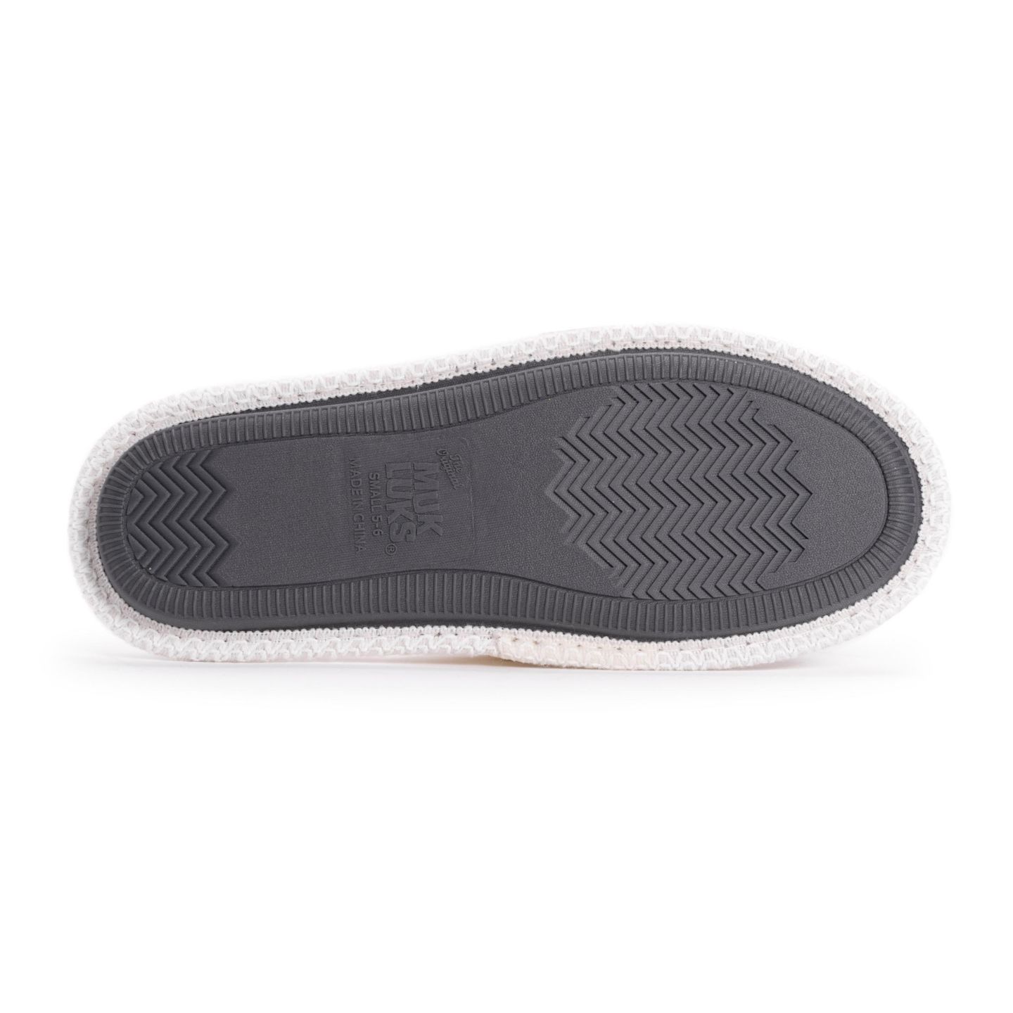 Женские тапочки MUK LUKS Sally Open Toe Scuff Slippers, цвет: Белый — фото 4