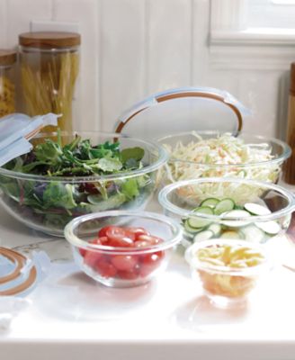 10-Piece Nesting Glass Bowl Set