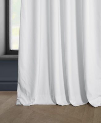 Heritage Plush Velvet Room Darkening Curtain