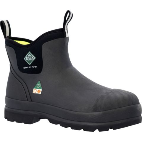 Мужские ботинки MUCK Chore Classic CSA Steel Toe Boot, цвет: Чёрный