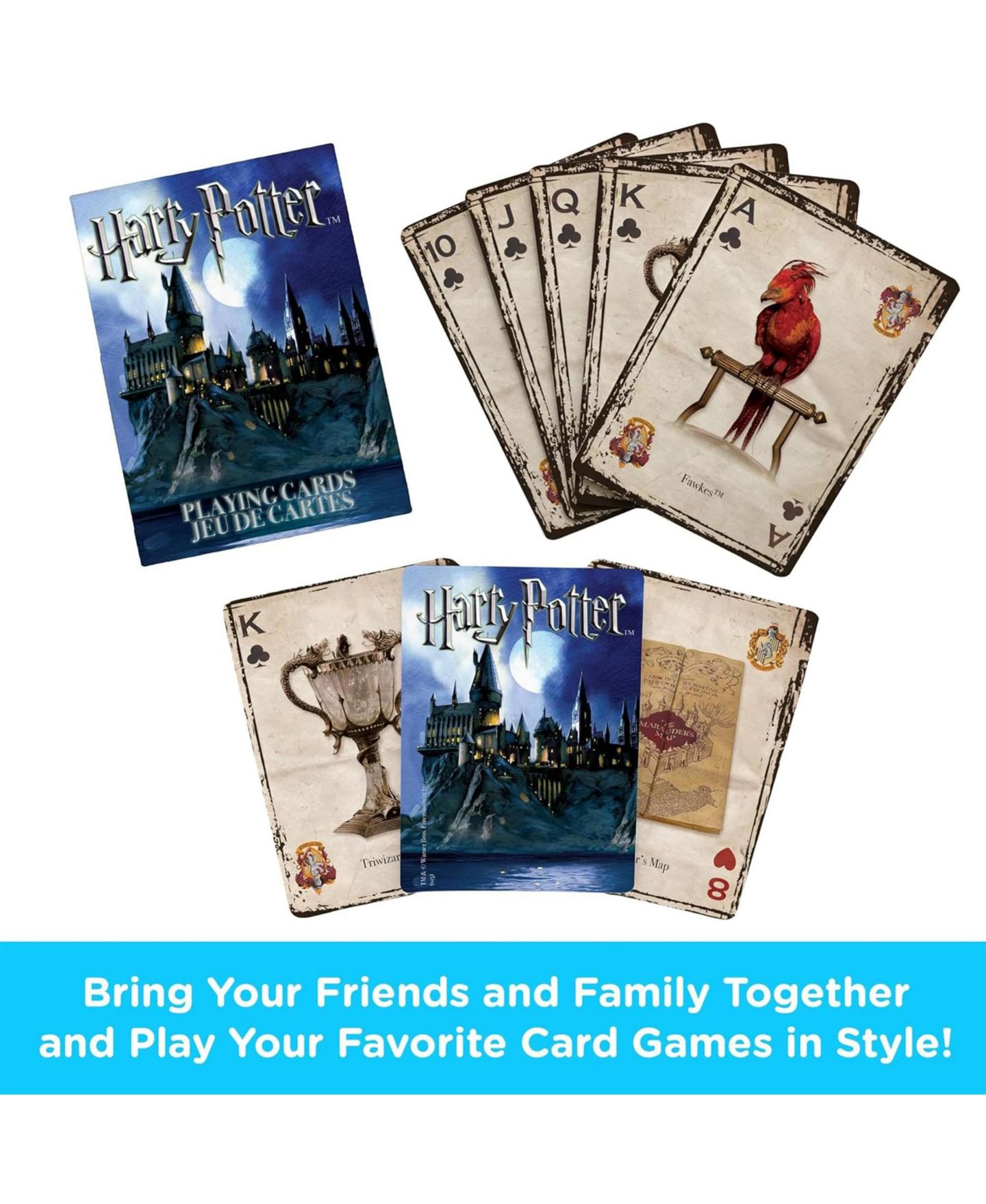 Детские игрушки NMR Distribution Harry Potter Playing Cards — фото 2