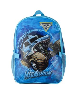 Megalodon 5 Piece Backpack Mega Set with Detachable Lunch Box