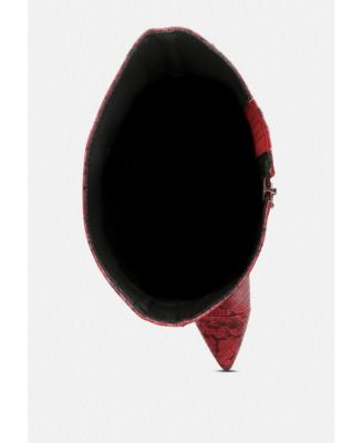 Women's Catalina Snake Print Stiletto Knee Boots