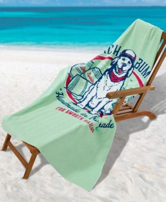 Beach Bum Beach Towel, 40" x 70"