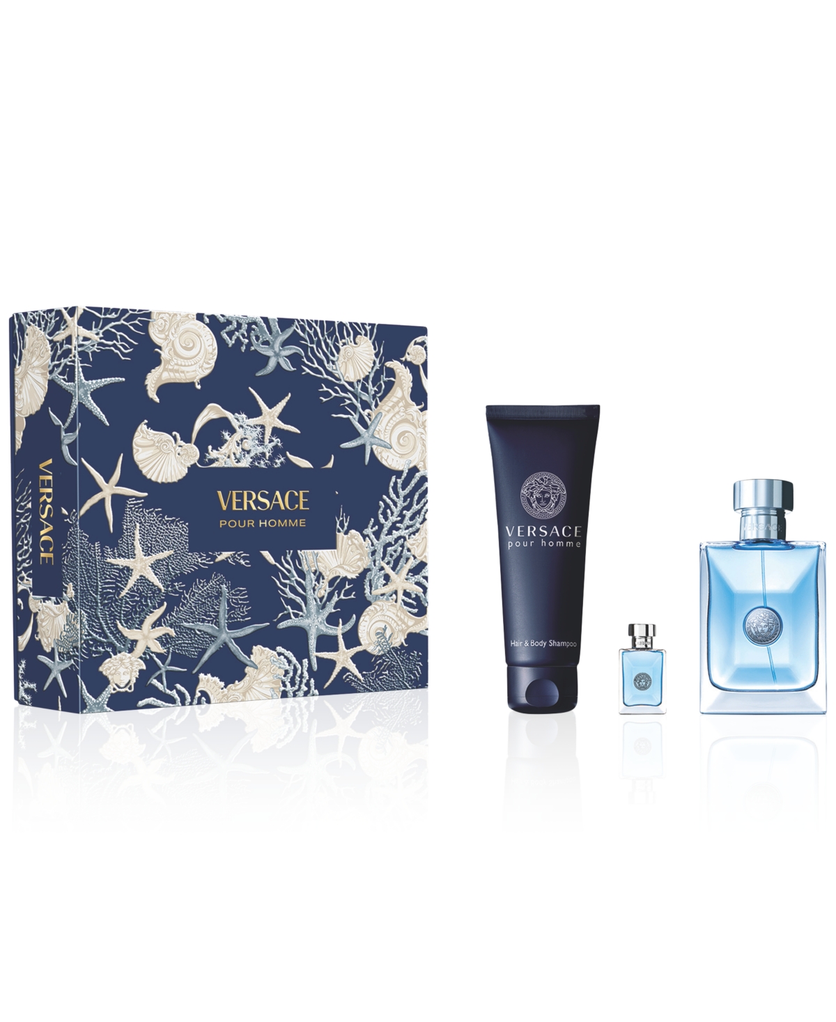 Men's 3-Pc. Pour Homme Eau de Toilette Gift Set