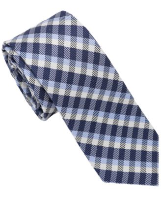 Men's Plaid Silk Tie