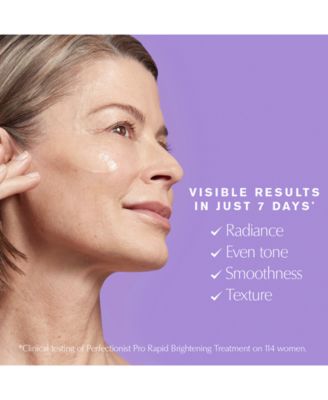 Perfectionist Pro Rapid Brightening Treatment Face Serum with Ferment3 + Vitamin C, 1 oz.
