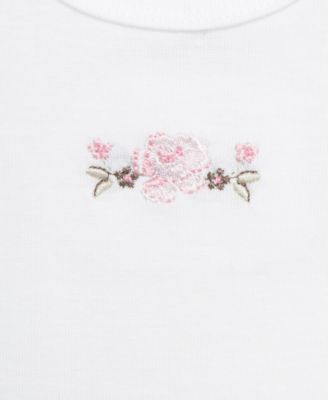 Baby Girls Cotton Vintage Rose Gift Box, 6 Piece Set