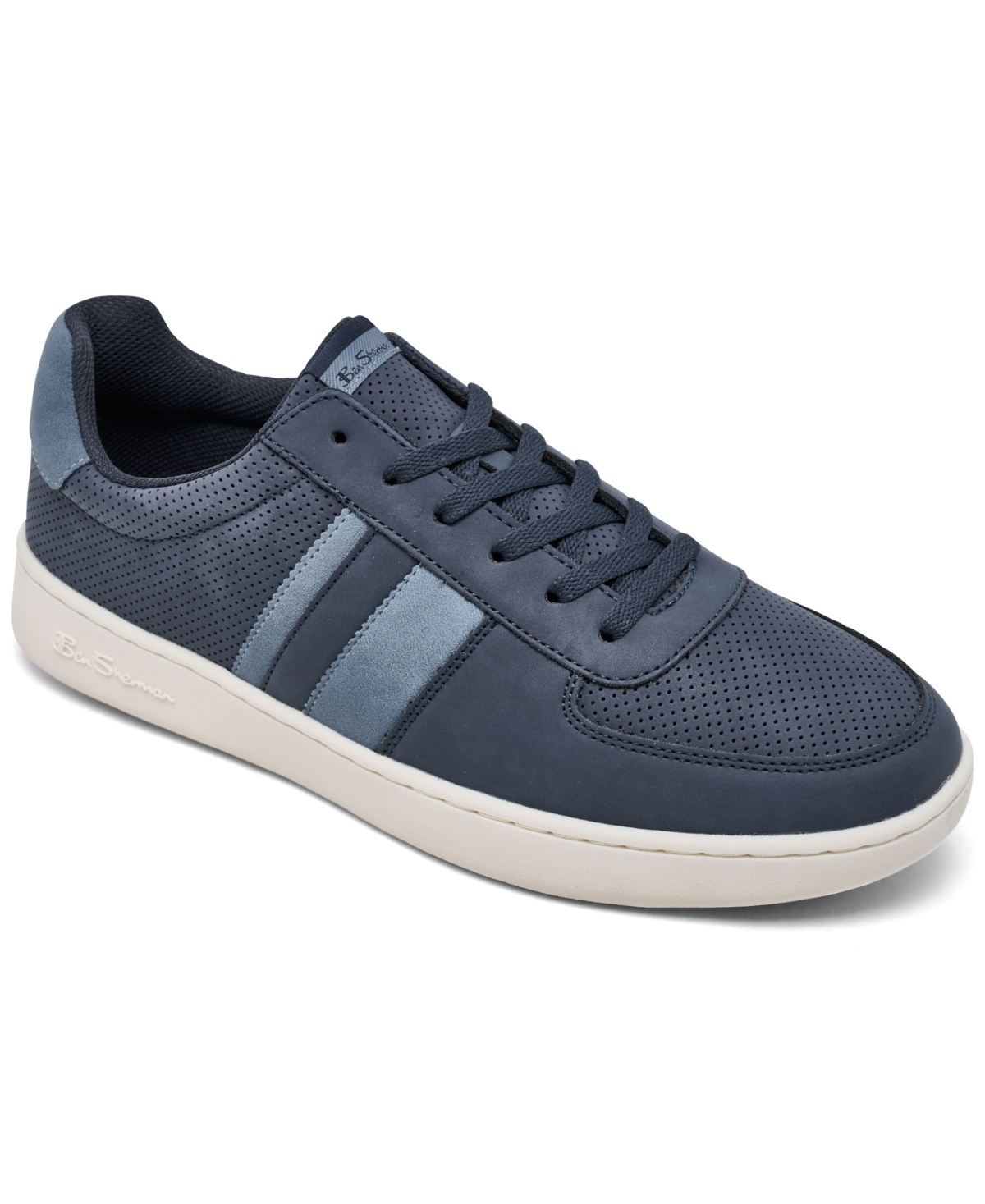 Men's Hyde Low Casual Sneakers from Finish Line - Navy, Blue, White