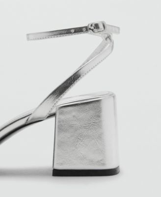 Women's Crossed Strap Heeled Sandals