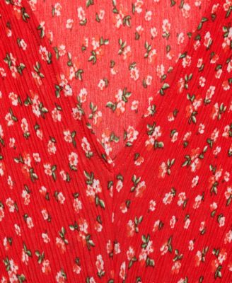 Women's Midi Floral Dress