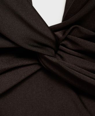 Women's Draped Halter Swimsuit