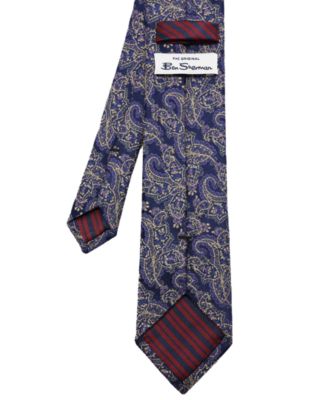 Men's Paisley Silk-Blend Tie