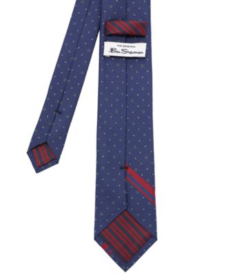 Men's Dot Stripe Silk Tie