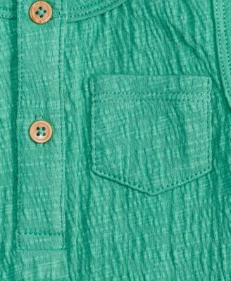 Baby Boys Knit Gauze Sunsuit, Exclusively at Macy's