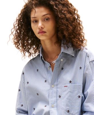 Tommy Girl Women's Embroidered Shirt