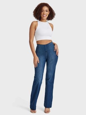 Women's Snug Sculpting High-Rise Flare Jeans