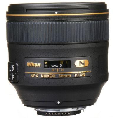 85mm f/1.4G IF AF-S NIKKOR Lens, Bundle with ProOptic 77mm Filter Kit, Lens Case, Lens Cleaner, Cleaning Kit, Lens Cap Tether