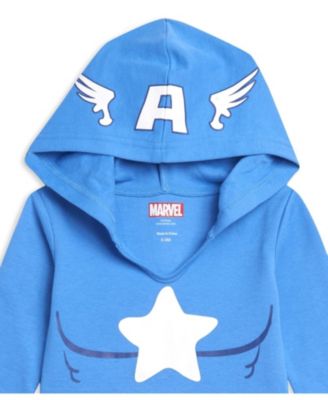 Baby Boys Hulk Captain America Spider-Man 3 Pack Cosplay Bodysuits