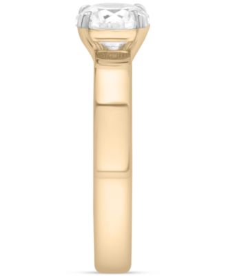 GSI Certified Diamond Solitaire Engagement Ring (1 ct. t.w.) in 14k White or  Yellow Gold