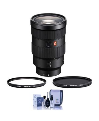 FE 24-70mm f/2.8 GM Lens for Sony E, Bundle with Hoya 82mm UV+CPL Filter Kit, Cleaning Kit