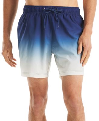 Nautica - Men's Quick-Dry Gradient Swim Trunks