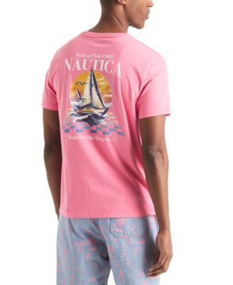 Men's Sailing Club Classic-Fit Graphic T-Shirt