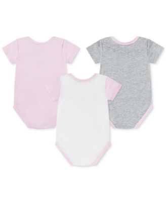 Baby Girl or Boy MJ Brooklyn Essentials Bodysuits, 3 Pack