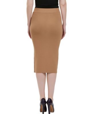 Women's Knit Pencil Skirt