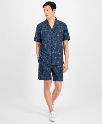 Mens Abstract Breeze Shirt Shorts Exclusively At Macys
