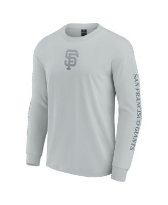 Men's Gray San Francisco Giants Elements Strive Long Sleeve T-Shirt