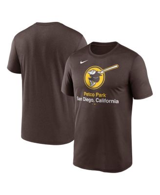Nike - Men's Brown San Diego Padres Stadium Legend Performance T-Shirt