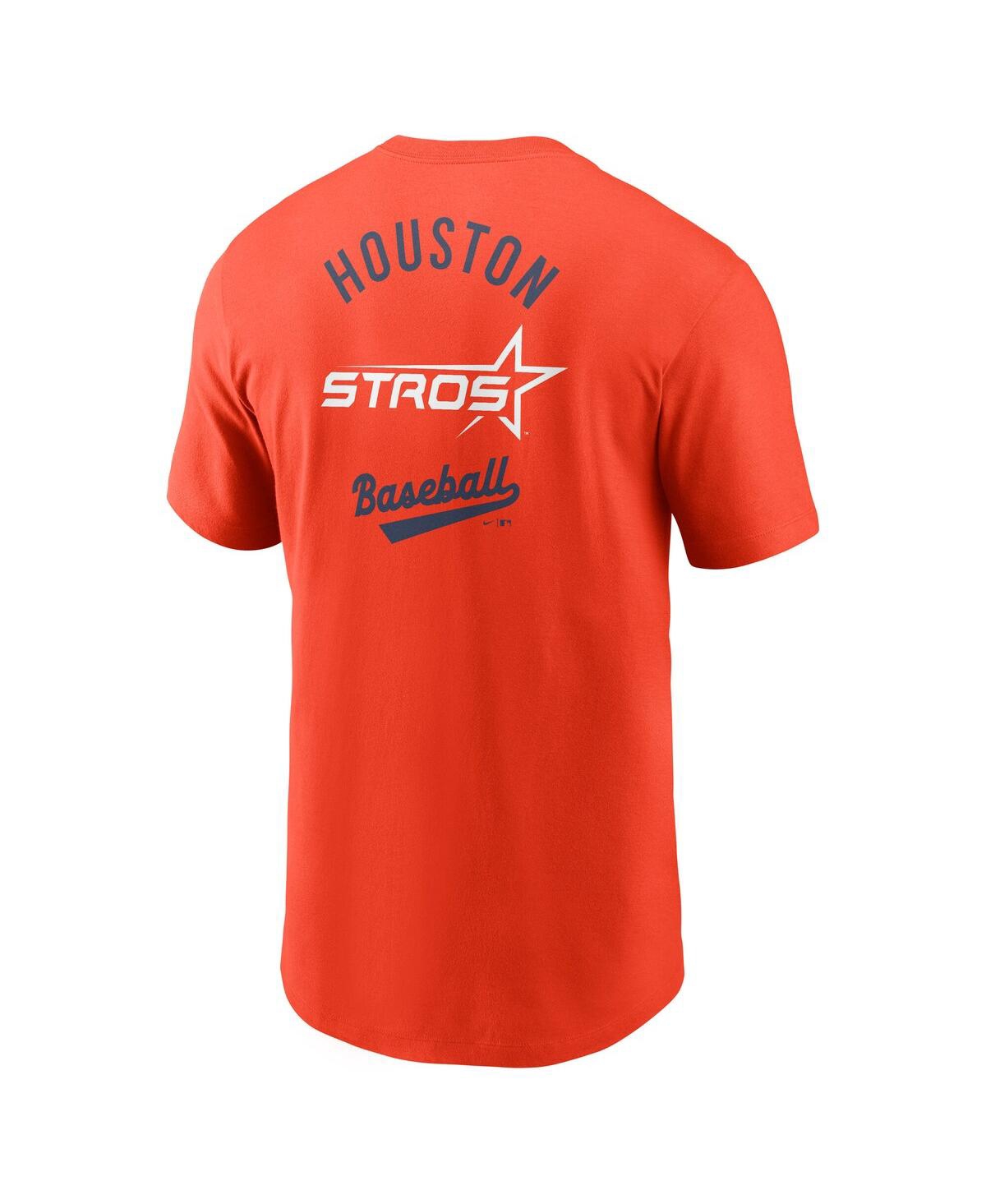 Nike Houston Astros City Connect 2-hit  Men's Mlb T-shirt In Orange